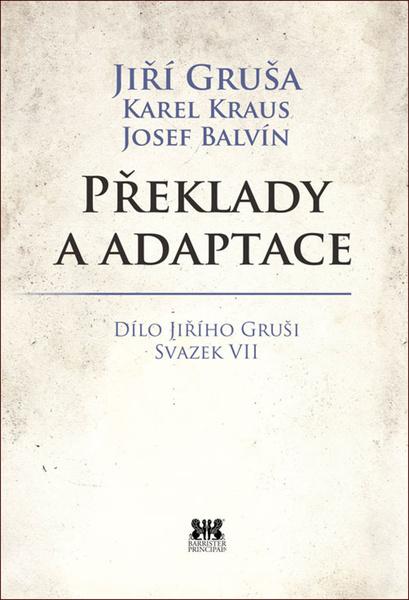 Překlady a adaptace - 978-80-7364-100-9