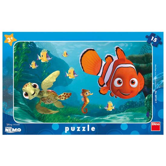 Dino Nemo a želva rámové 15 dílků