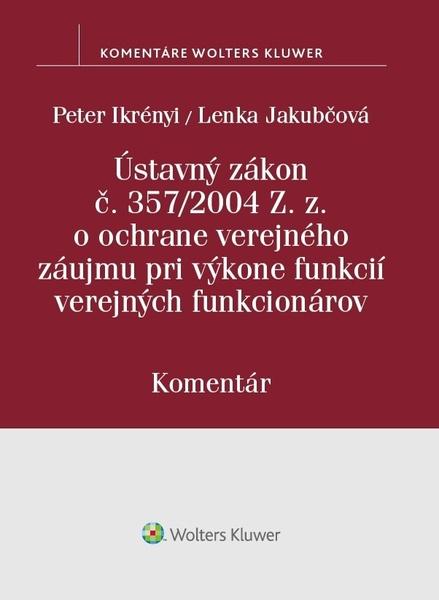Ústavný zákon o ochrane verejného záujmu - 978-80-571-0119-2