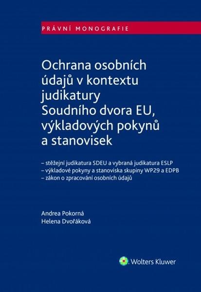 Ochrana osobních údajů - 978-80-7598-309-1