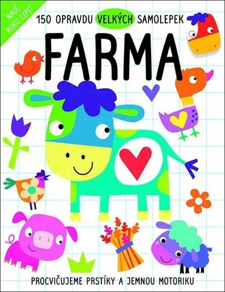 150 opravdu velkých samolepek - Farma