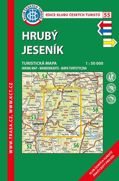 Hrubý Jeseník 1:50 000