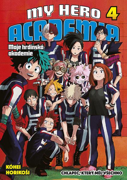 My Hero Academia 4 Moje hrdinská akademie - 978-80-7449-834-3