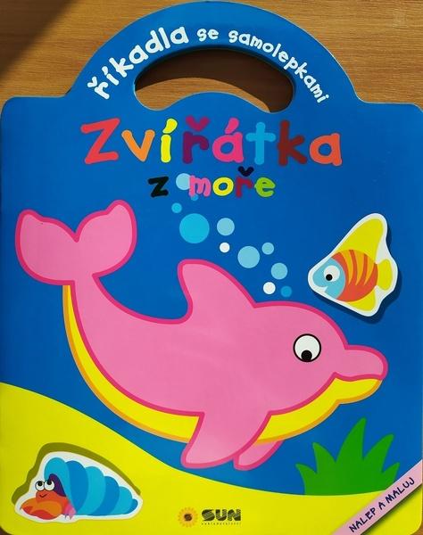Zvířátka z moře Říkadla se samolepkami - 978-80-7567-533-0