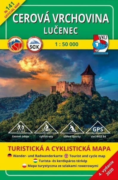 Cerová vrchovina - Lučenec  1 : 50 000 - 978-80-999341-3-0