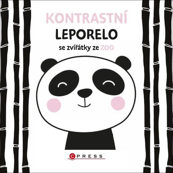 Kontrastní leporelo se zvířátky ze ZOO - 978-80-264-3109-1