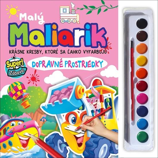 Malý maliarik - dopravné prostriedky - 978-80-8444-163-6