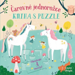 Čarovné jednorožce Kniha s puzzle - 978-80-567-0529-2