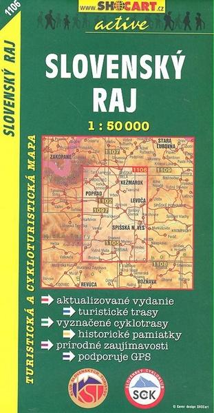 Slovenský raj 1:50 000 (Turistická mapa 1106)
