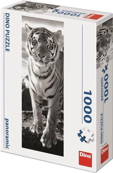 DINO Vertikální puzzle Tygr 1000 dílků - 545434DIN