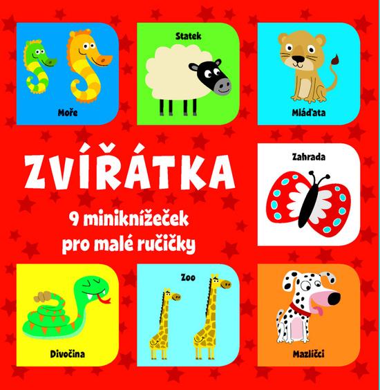 Zvířátka - 9 miniknížeček pro malé ručičky