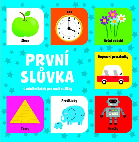 První slůvka - 9 miniknížeček pro malé ručičky