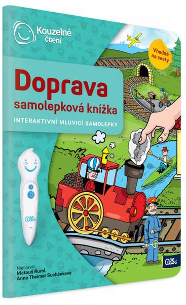 Albi Samolepková knížka Doprava - 9788088317548