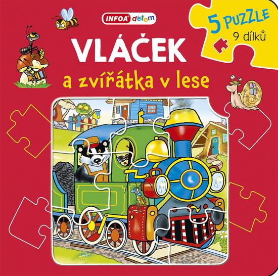 Vláček a zvířátka v lese - 978-80-7547-520-6