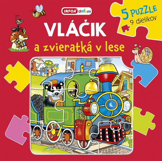 Vláčik a zvieratká v lese - 978-80-7547-522-0
