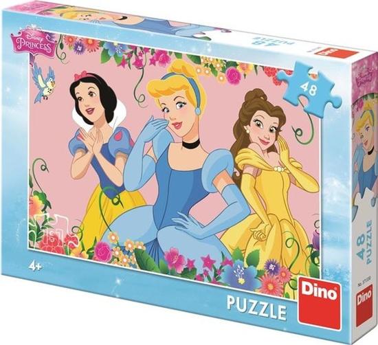 DINO Puzzle Rozkvetlé princezny 48 dílků - 371330DIN