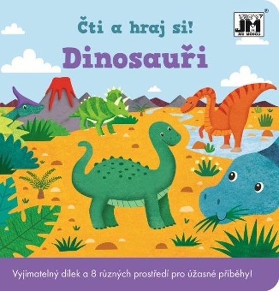 JIRI MODELS Čti a hraj si - Dinosauři - 2705-6