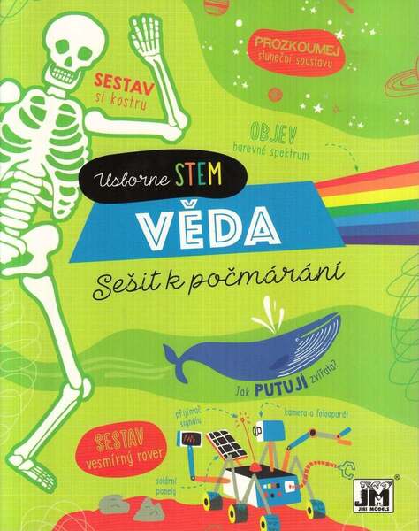 JIRI MODELS Sešit k počmárání - Věda - 2469-7