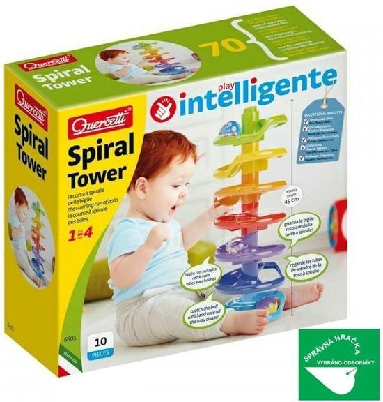 Hračka Quercetti Kuličková dráha Spiral Tower - QU6501