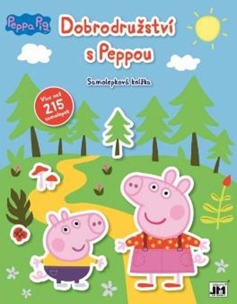Jiri Models Samolepková knížka - Dobrodružství s Peppou