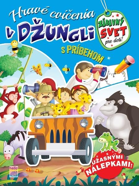 Hravé cvičenia v džungli - 978-80-8444-296-1