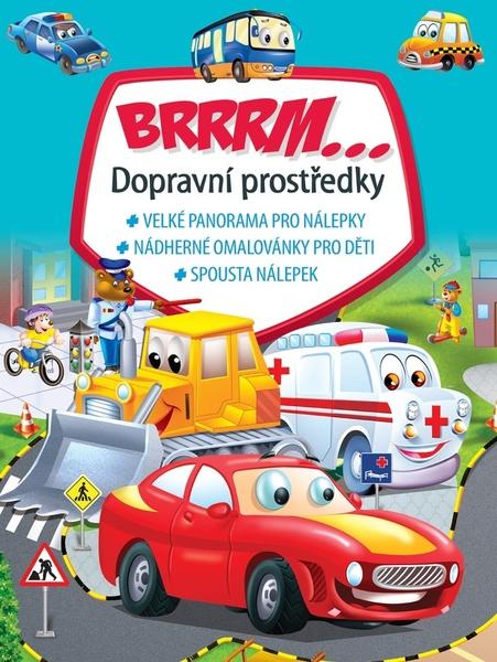 Brrrm...Dopravní prostředky - 978-80-8444-304-3