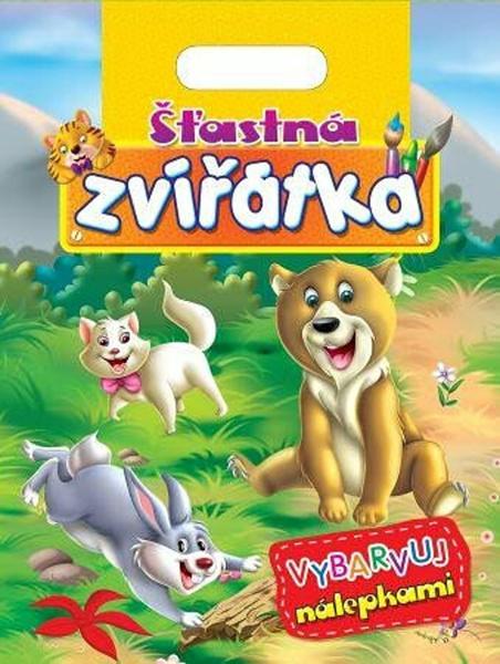 Šťastná zvířátka s nálepkami