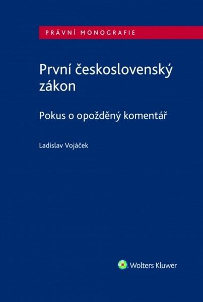 První československý zákon - 978-80-7552-185-9