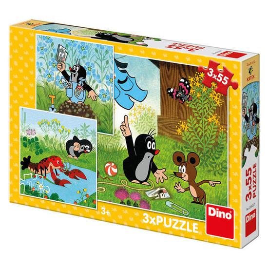 KRTEČEK A KALHOTKY 3x55 Puzzle - 335257