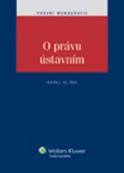 O právu ústavním - 978-80-7357-757-5