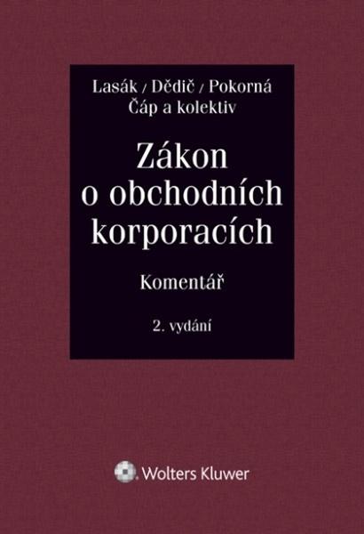Zákon o obchodních korporacích - 978-80-7598-881-2