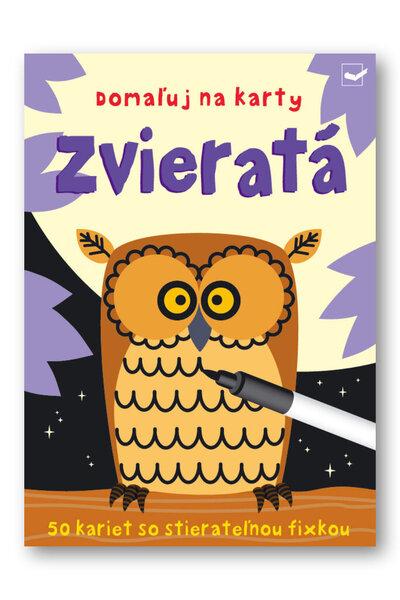 Domaľuj na karty Zvieratá - 978-80-8107-841-5