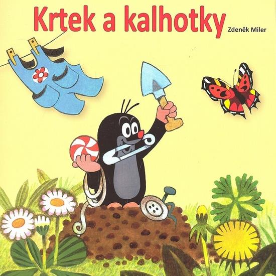 Omalovánka  čtvercová Krtek a kalhotky