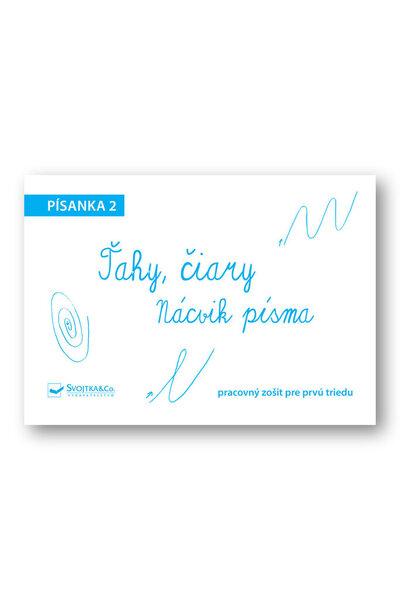 Ťahy, čiary Nácvik písma Písanka 2 - 978-80-8107-885-9