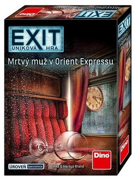 ÚNIKOVÁ HRA: MRTVÝ MUŽ V ORIENT EXPRESU Párty hra - 655157DIN