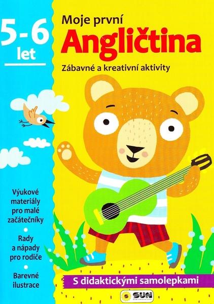Moje první angličtina 5-6 ROKY samolepky
