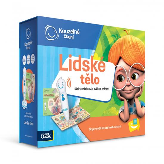 Elektronická Albi tužka s knihou Lidské tělo - 15742