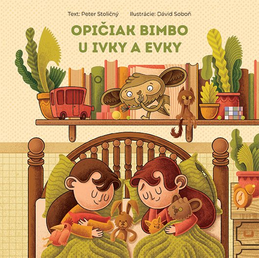 Opičiak Bimbo u Ivky a Evky - 978-80-573-0125-7