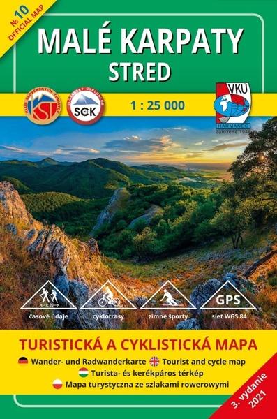 TM 10 - Malé Karpaty - Stred 1:25 000 - 978-80-999343-5-2