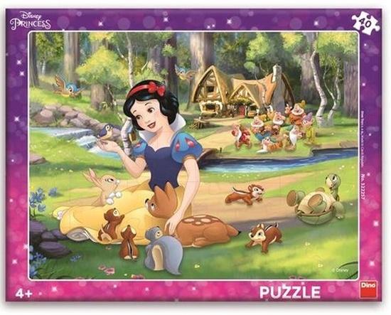 DINO Puzzle Sněhurka a zvířátka 40 dílků - 322257
