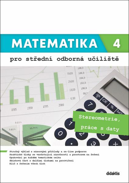 Matematika 4 pro střední odborná učiliště - 978-80-7358-343-9