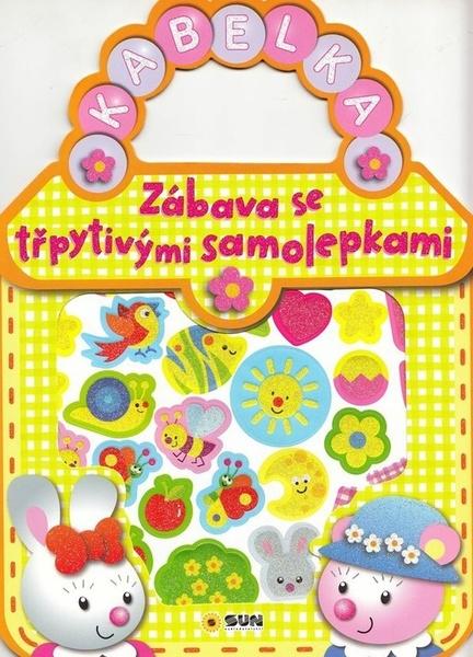 Kabelka Zábava s třpytivými samolepkami