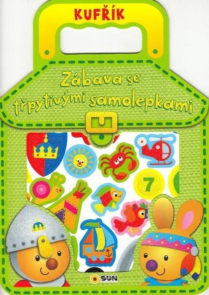 Kufřík Zábava s třpytivými samolepkami