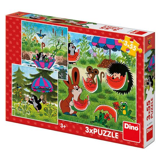Krteček a paraplíčko 3x55D - 335264DIN