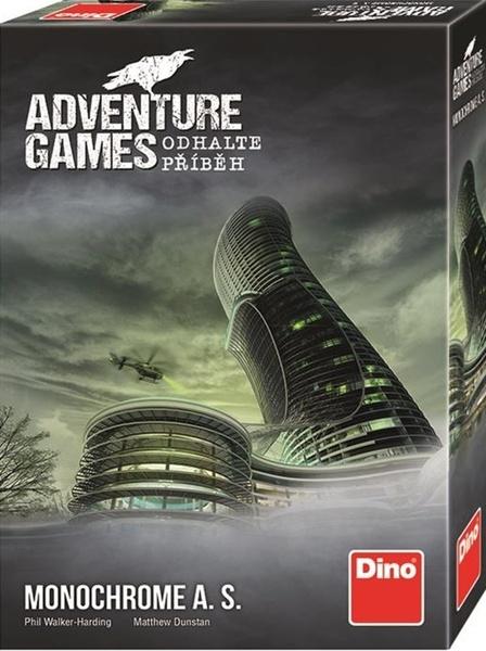 ADVENTURE GAMES: MONOCHROME A. S. Párty hra - 655225DIN
