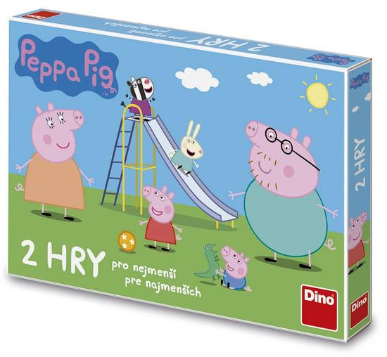 PEPPA PIG POJĎ SI HRÁT A SKLUZAVKY Dětská hra - 623903
