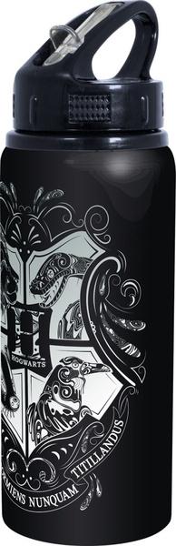 CurePink Hliníková Harry Potter: Erb Bradavic Hogwarts 710 ml