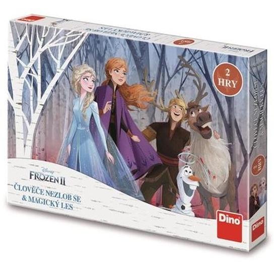DINO Dětské hry Ledové království: Člověče, nezlob se a Magický les - 623934
