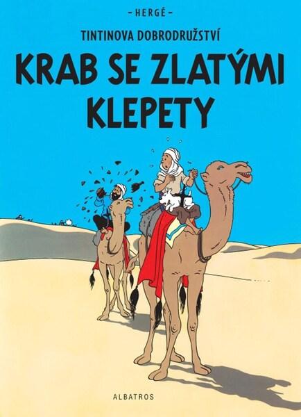 Tintinova dobrodružství Krab se zlatými klepety - 9788000062808