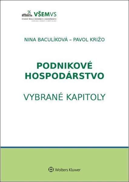 Podnikové hospodárstvo - 9788057104209